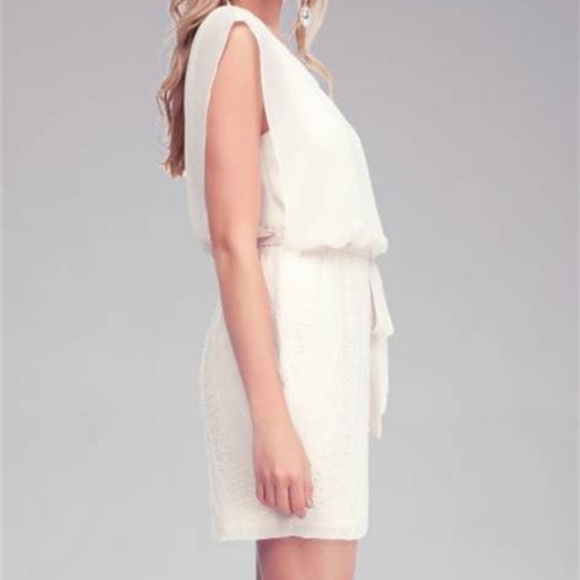 Bebe Beaded Chiffon Dress - Picture 5 of 7